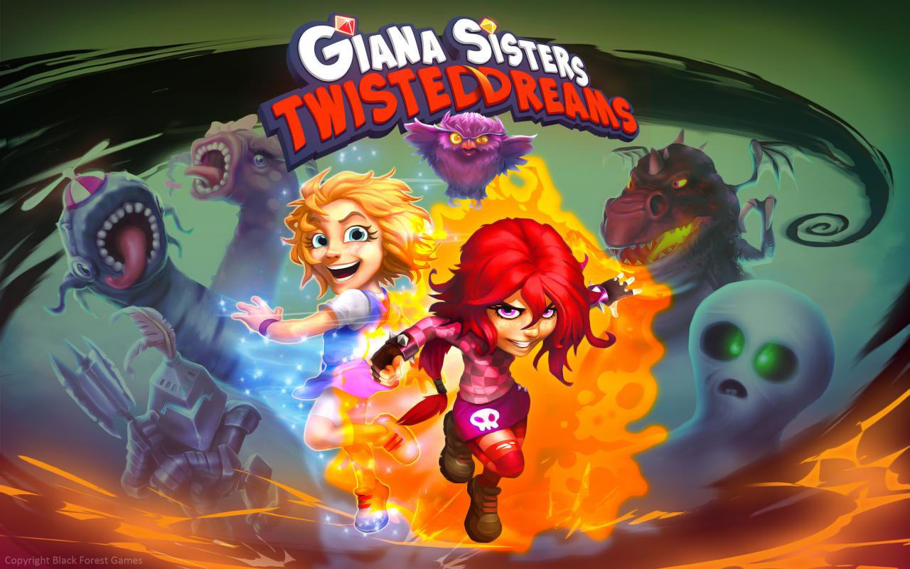 [13/02/2013] Giana Sisters - Statt einem italienischen Klempner auf der Reise zur Rettung der Prinzessin, spielen wir in Giana Sisters eine Frau auf der Suche nach ihrer Schwester. Es bedarf also nicht immer eines männlichen Helden.