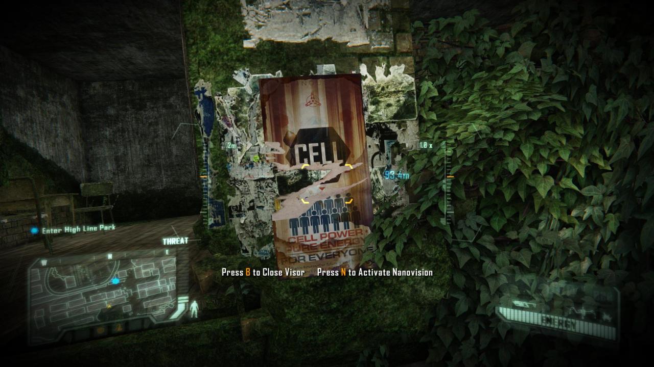 [21/02/2013] Crysis 3 Komplettlösung - Level 2: Welcome to the Jungle - Scannt das erste Propagandaposter.