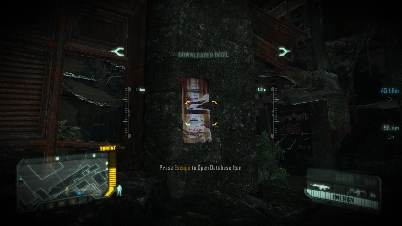 [21/02/2013] Crysis 3 Komplettlösung - Level 3: The Root of all Evil - Scannt das nächste Poster.