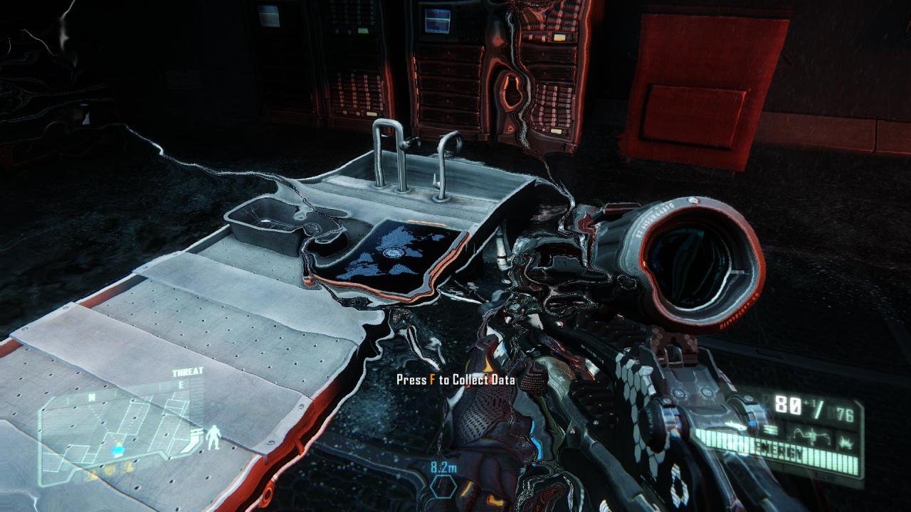 [21/02/2013] Crysis 3 Komplettlösung - Level 4: Safeties Off - Sammelt das letzte Datenpad vom Tisch auf.