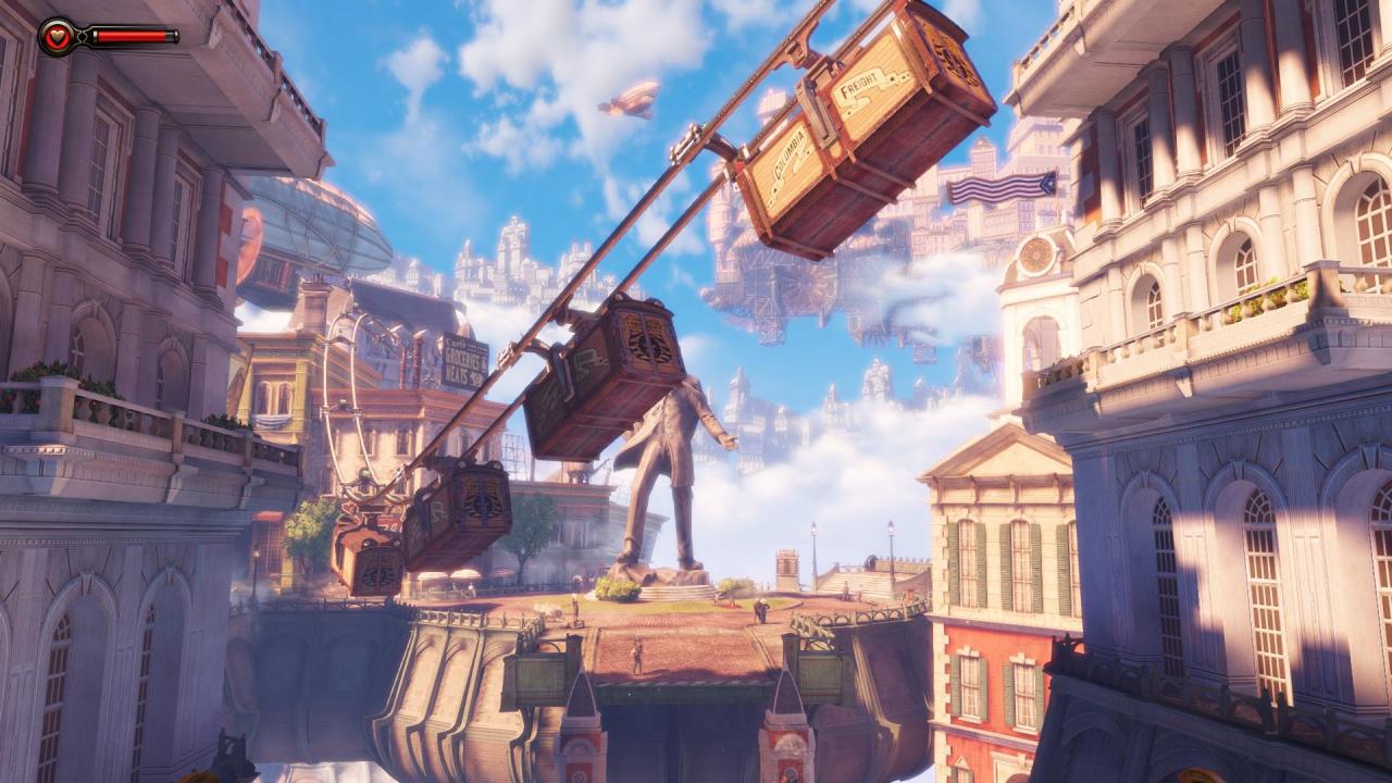 [26/03/2013] Booker DeWitt reist in BioShock Infinite nicht nur durch die Zeit, sondern auch in andere Dimensionen und lüftet dabei das Geheimnis um die mysteriöse Elizabeth.