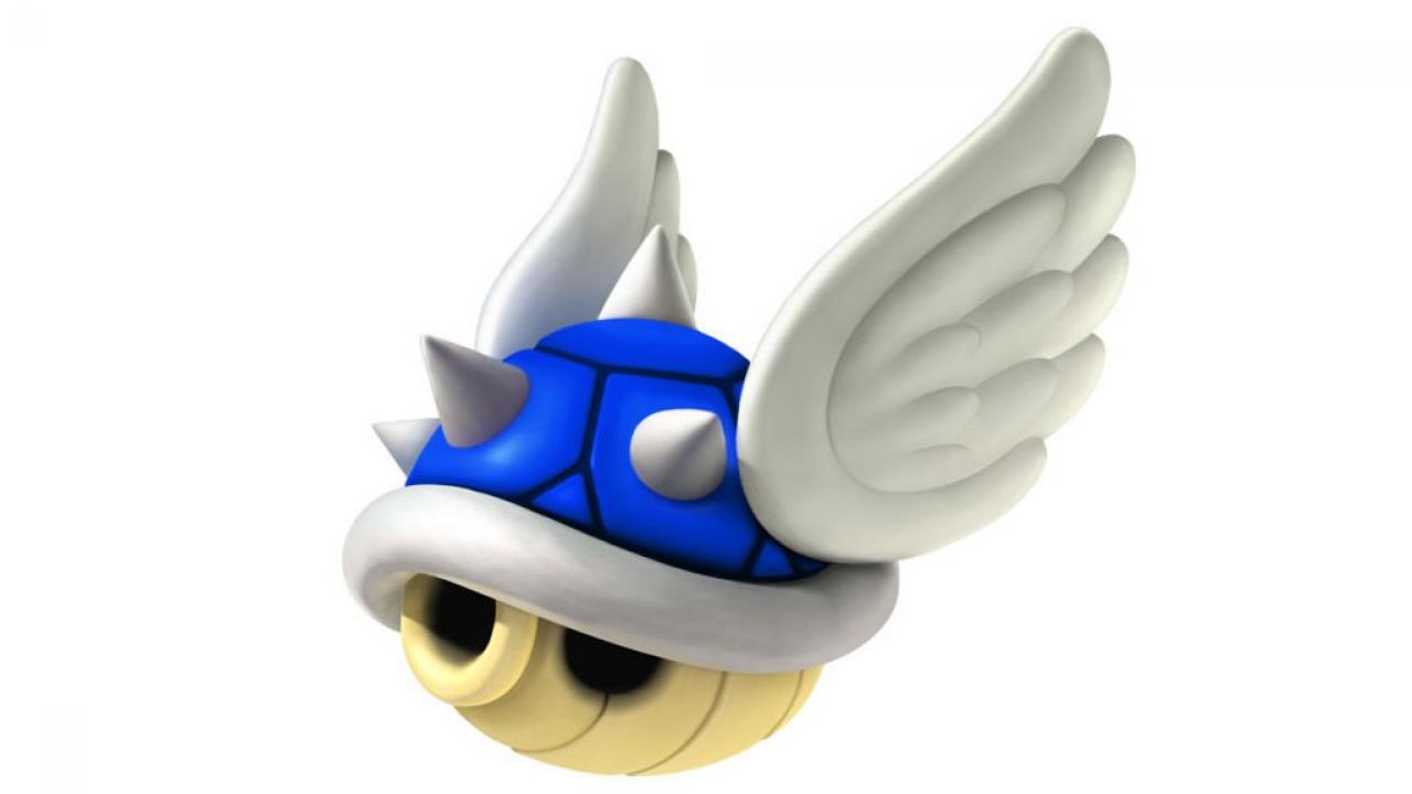 [04/03/2013] Blue Shell - Dieser hundsgemeine Schildkrötenpanzer hat uns während diverser Mario Kart-Partien zur Weißglut gebracht. Einmal abgefeuert, bahnt sich der blaue Panzer seinen Weg bis zum Erstplatzierten, um diesen dann in die Luft zu jagen. Kurz vorm Erreichen des Ziels ist das verständlicherweise eine schmerzvolle Erfahrung. 