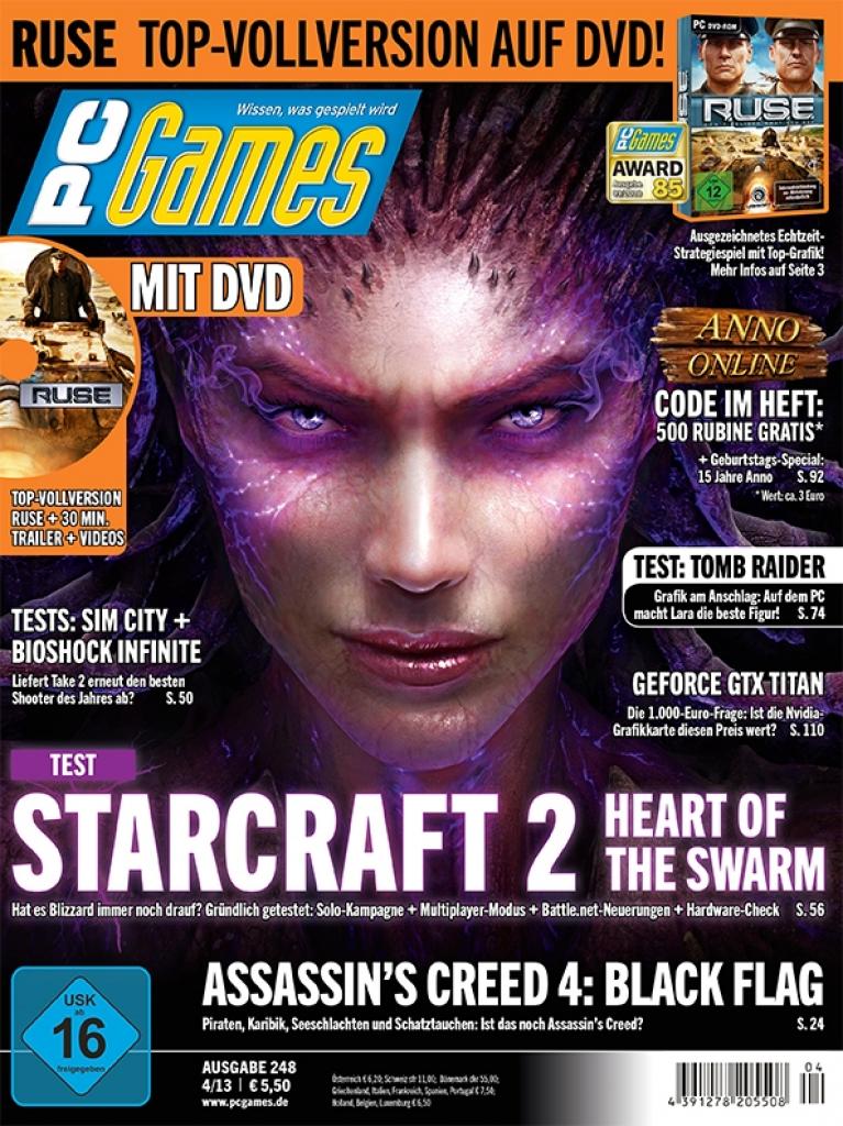 [25/03/2013] In PC Games 4/13 findet ihr das Anno-Geburtstags-Special und einen Anno-Online-Gutschein.