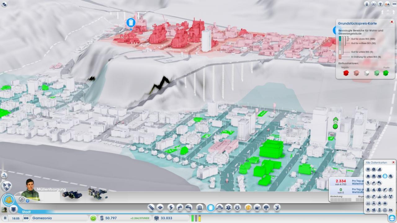 [11/03/2013] Sim City im Test: Das Spiel ist eine Baustelle, auch wenn die Server laufen. (5)