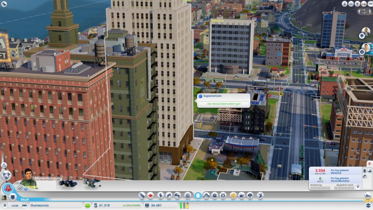 [11/03/2013] Sim City im Test: Das Spiel ist eine Baustelle, auch wenn die Server laufen. (2)