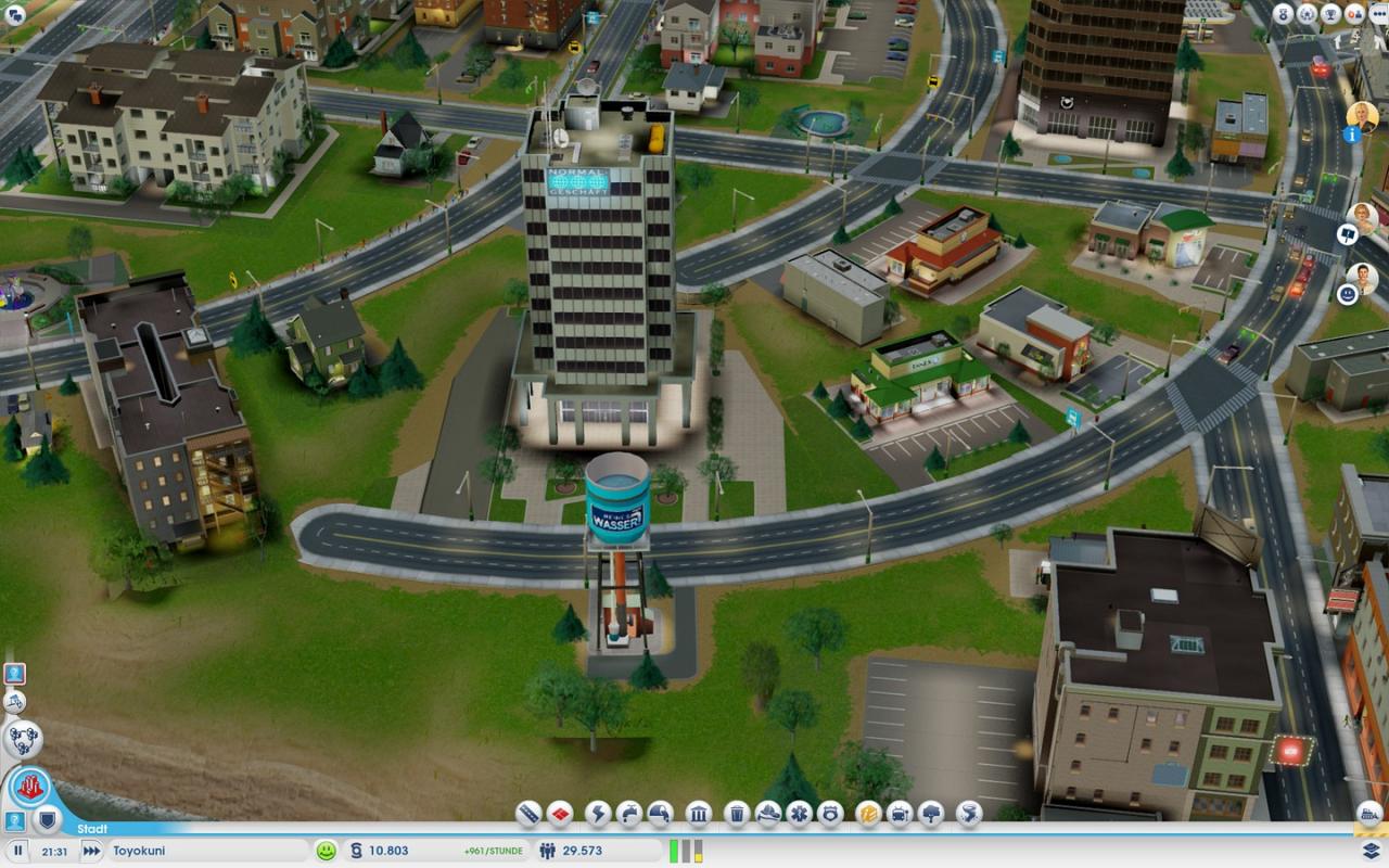 [08/03/2013] Mit so einem Wasserturm haltet ihr eure Sims vom Verdursten ab.