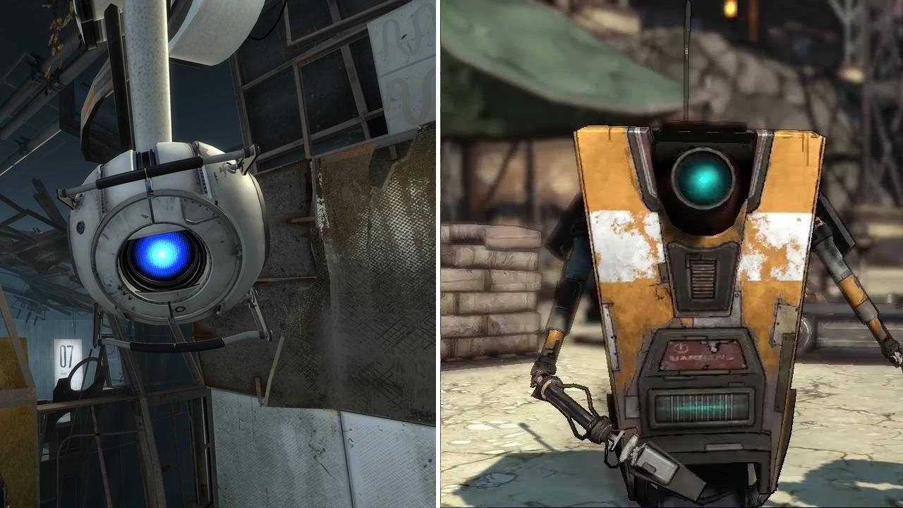[20/03/2013] Leservorschlag - Claptrap vs. Wheatley: Roboterkämpfe waren schon immer beliebt und ist sogar Konzept einer Fernsehshow. Aber ob Wheatley einen Nachteil hat, weil er sich eigentlich nur an Schienen fortbewegt?