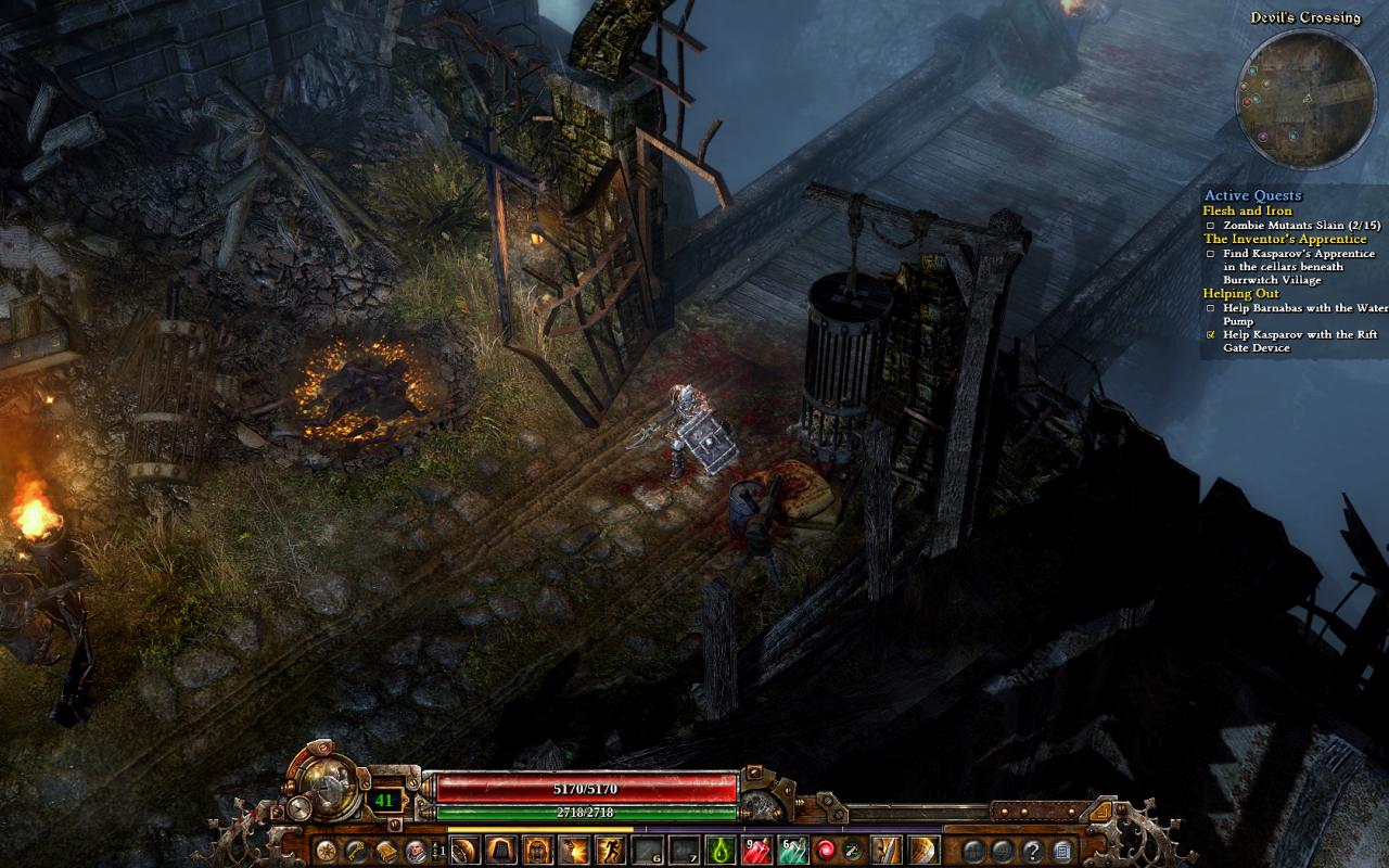[17/04/2013] Grim Dawn erinnert unverkennbar an Titan Quest, Diablo und ähnliche Spiele dieses Genres.