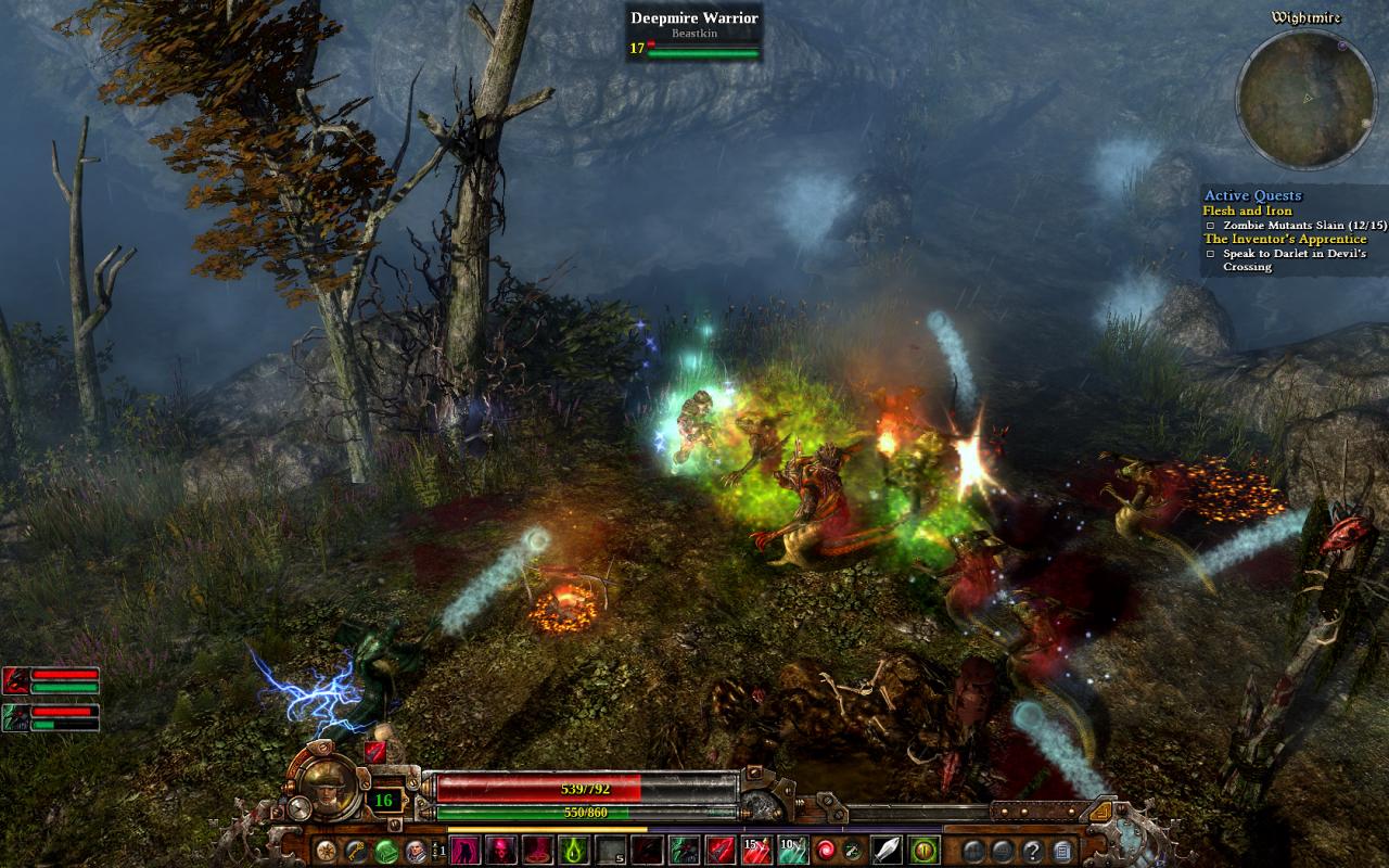 [17/04/2013] Grim Dawn erinnert unverkennbar an Titan Quest, Diablo und ähnliche Spiele dieses Genres.