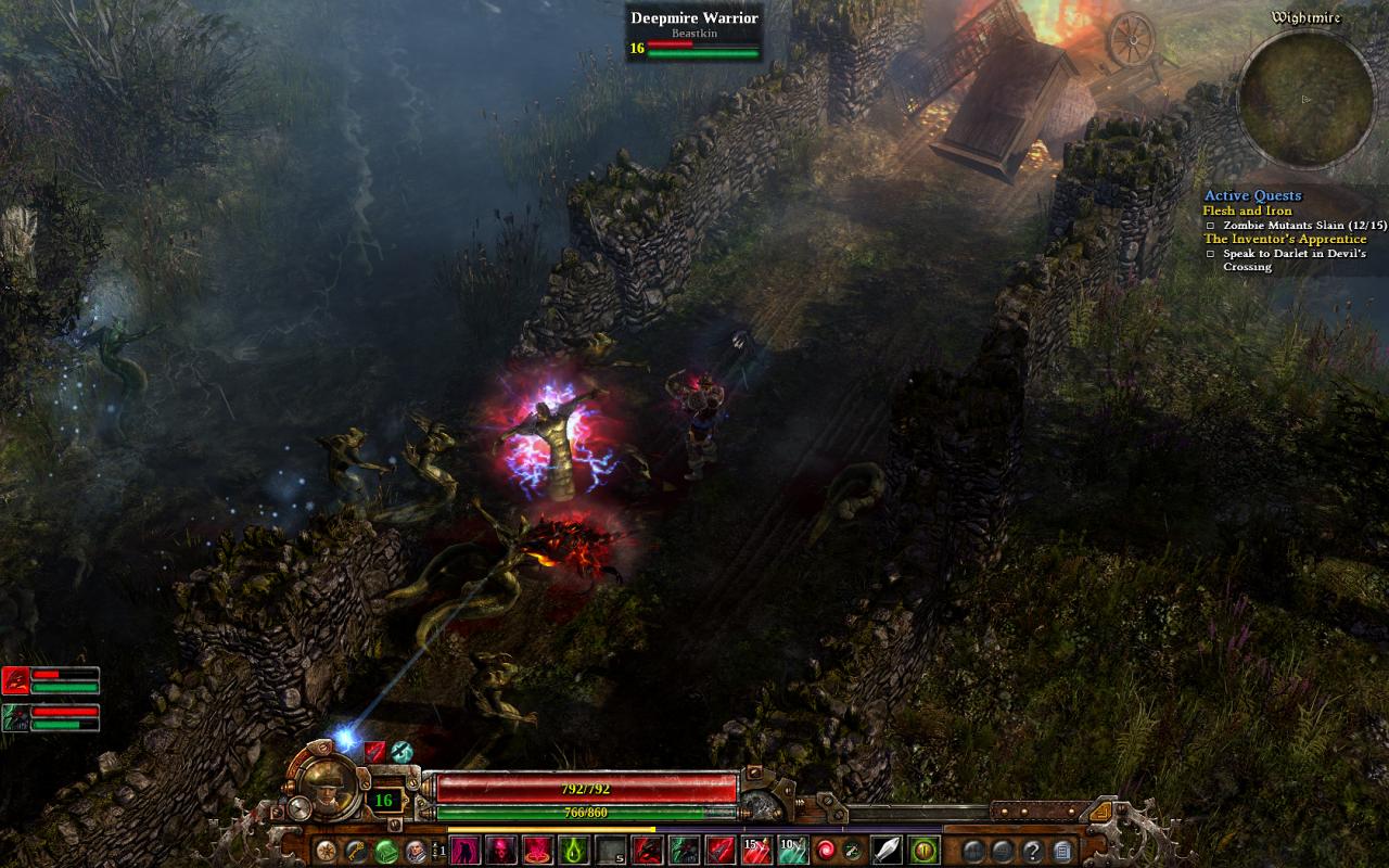 [17/04/2013] Grim Dawn erinnert unverkennbar an Titan Quest, Diablo und ähnliche Spiele dieses Genres.