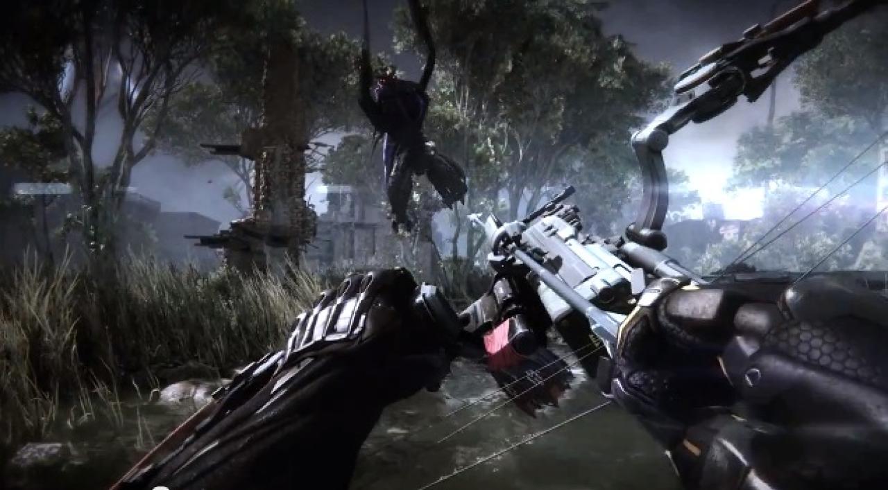 [09/04/2013] Crysis 3Prophet besitzt in Cryteks Bombast-Shooter einen hochmodernen Stealth-Bogen, mit dem er sogar unsichtbar Gegner niederstrecken kann.