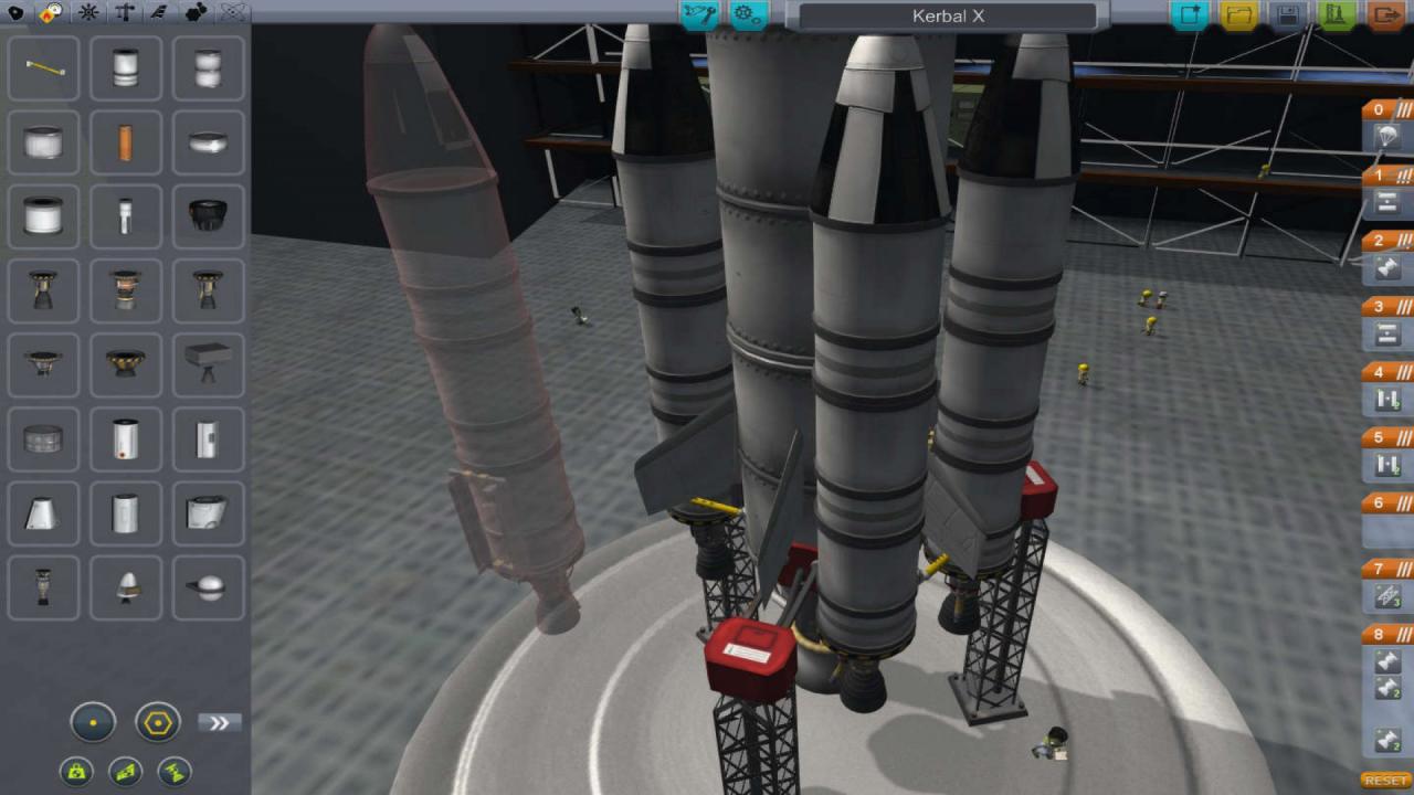 [11/04/2013] In Kerbal Space Program erbauen wir uns mit den verschiedensten Hilfsmitteln funktionierende Raketen oder Raumfahrzeuge, um mit den kleinen Kerbals das All zu erobern. Doch das ist gar nicht immer so leicht, denn die Physik macht uns oft einen Strich durch die Rechnung.