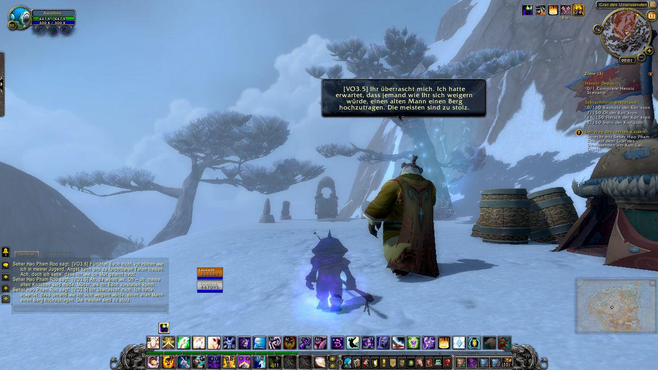 [24/04/2013] Die Quest-Reihe um Seher Hao Pham Roo kommt mit WoW Patch 5.3 auf die Server.