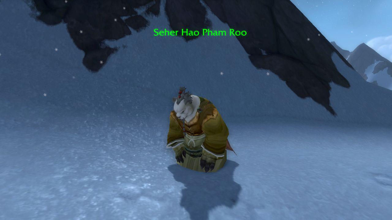 [24/04/2013] Die Quest-Reihe um Seher Hao Pham Roo kommt mit WoW Patch 5.3 auf die Server. 