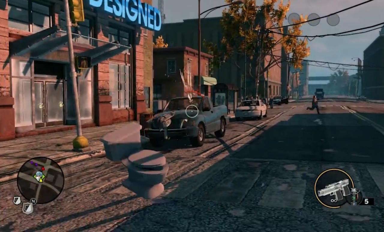 [26/04/2013] Wer schon immer den Drang hatte, die Straßen von Saints Row: The Third als waschechtes und waschfestes Keramik-WC unsicher zu machen, dessen Traum kann ganz einfach in Erfüllung gehen. Um die Toilette freizuschalten, muss man Saints Row: The Third lediglich komplett durchspielen.