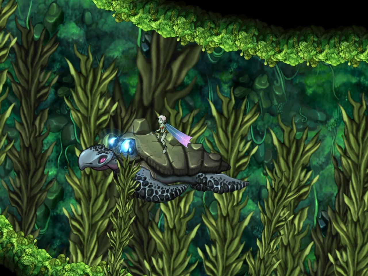 [29/05/2013] Weniger Action, dafür mehr Rätsel und Atmosphäre: Das hübsche Aquaria (2007) liefert eine schöne Variation des Metroidvania-Prinzips.
