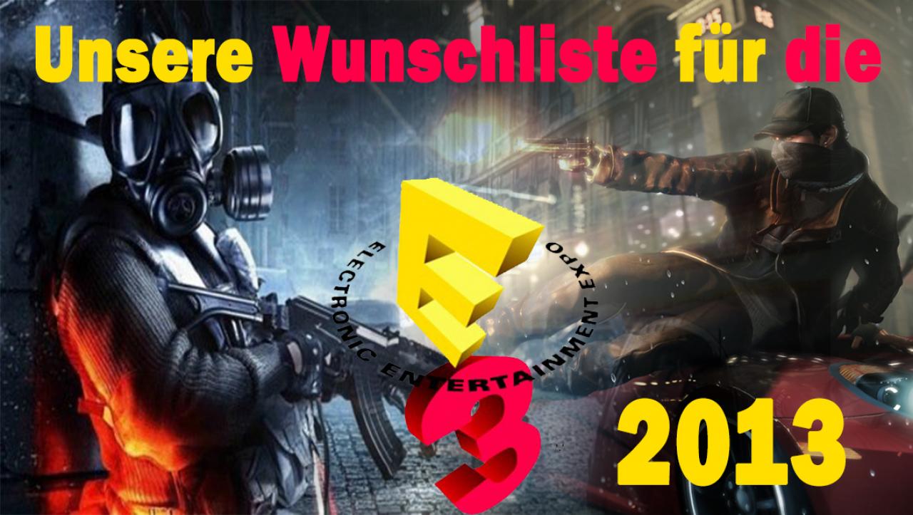 [10/05/2013] Auf der E3 2013 gibt es auch in diesem Jahr wieder jede Menge Präsentationen und Demos bestaunen. Wir zeigen euch, auf welche Spiele wir uns freuen und welche Titel wir uns für die Messe wünschen.