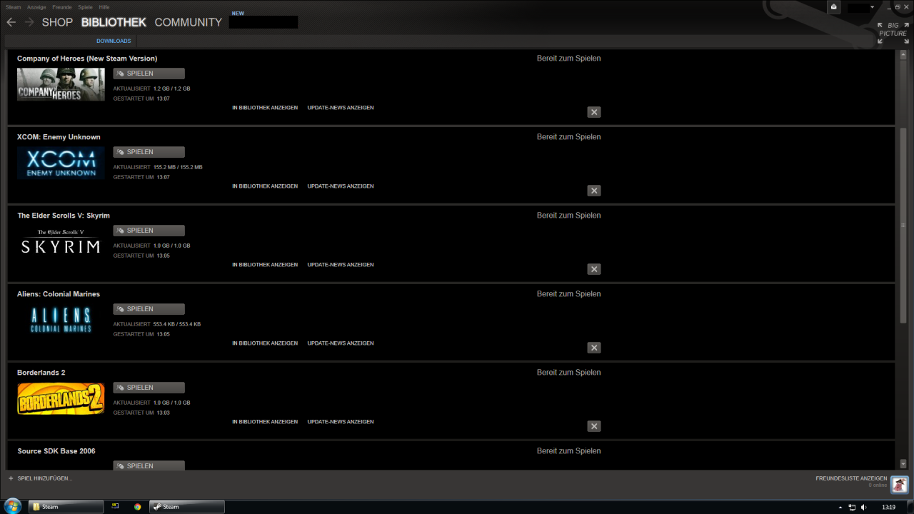 [28/05/2013] Steam begann als Plattform für Patches und Updates.