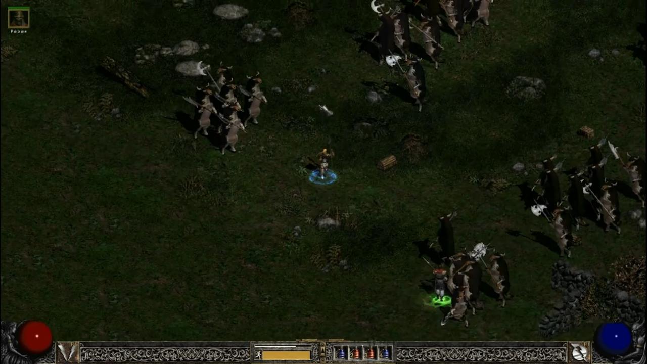 [27/05/2013] Diablo 2 - Das versteckte Kuhlevel erreicht ihr nur, wenn ihr Baal getötet habt und durch die Verbindung verschiedener Gegenstände ein Portal im ersten Akt öffnet. Dann landet ihr an einem merkwürdigen Ort mit blutrünstigen Kühen, die euch nach dem Leben trachten.
