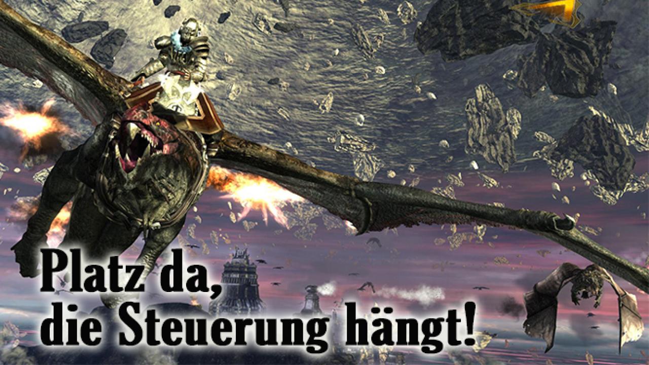[31/05/2013] Bei Titeln wie dem Playstation3-Game Lair muss man sich fragen, für welche schlechte Tat die Entwickler den Spieler mit der Steuerung bestrafen möchten.
