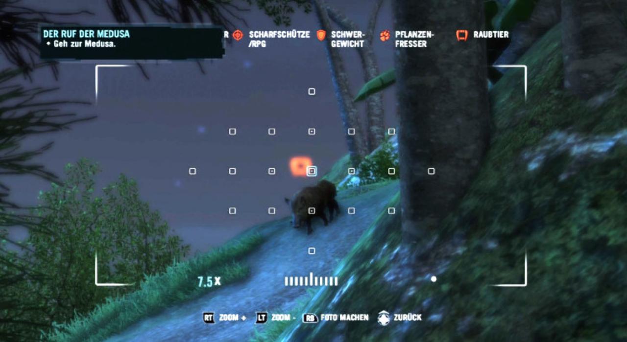 [28/06/2013] In Far Cry 3 hilft euch die Fotokamera Gegnerkontakte zu planen. Ihr könnt damit den Schauplatz überblicken und Feinde markieren.
