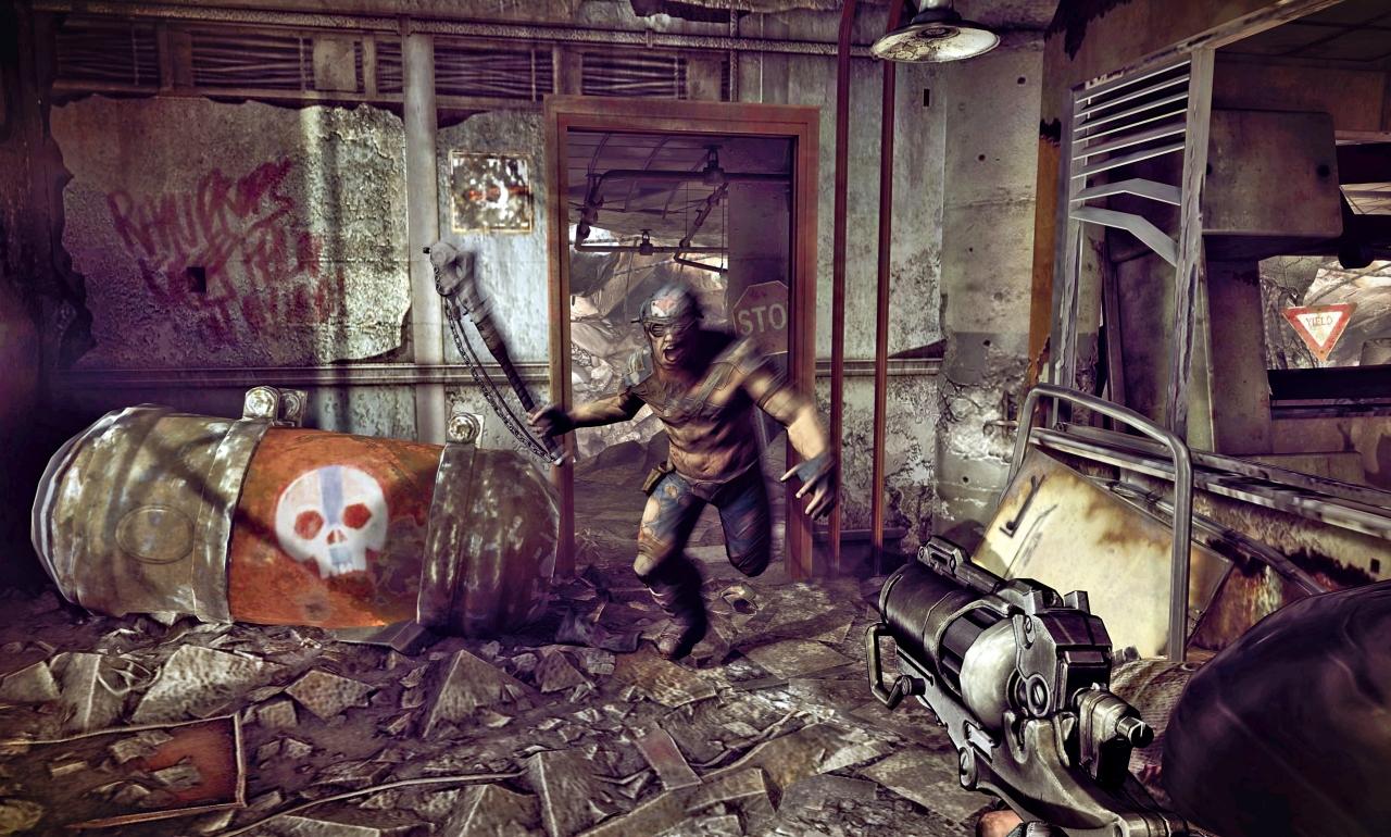 [18/06/2013] Rage - Der id-Shooter glänzt mit Gameplay und Technik. Nichts anderes als erstklassige Shooter-Mechaniken sind wir von der legendären Shooter-Schmiede, die Doom, Wolfenstein und andere Marken schuf, gewohnt. Einer der Kritikpunkte am Spiel ist jedoch die schwache Story sowie die blasse Charakterzeichnung. Dass Rage nicht unbedingt Wert auf die Handlung legt, bestätigt sich spätestens mit dem mageren Ende des Spiels. Nach der letzten, nicht sonderlich spektakulären Mission ist das Spiel nämlich schlichtweg vorbei.