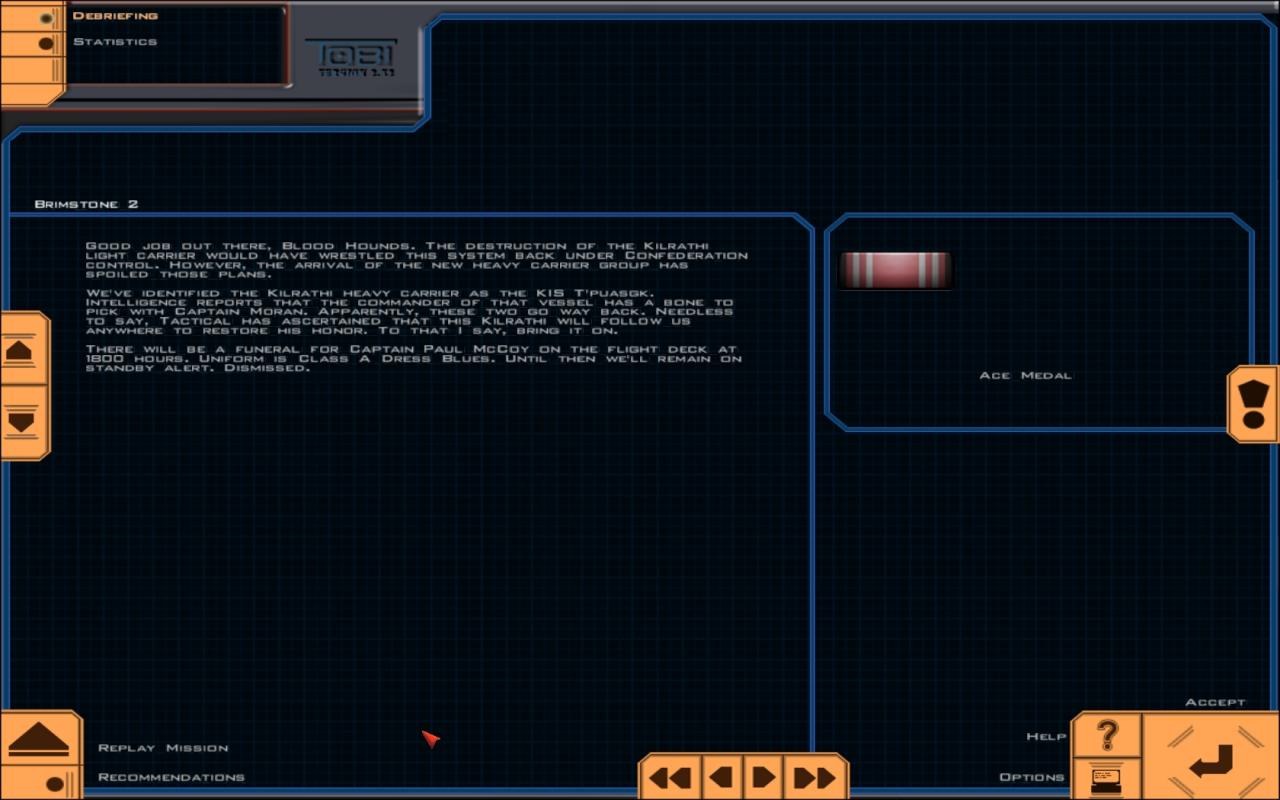 [17/06/2013] Wing Commander Saga: Für gute Flugleistungen gibts auch Abzeichen