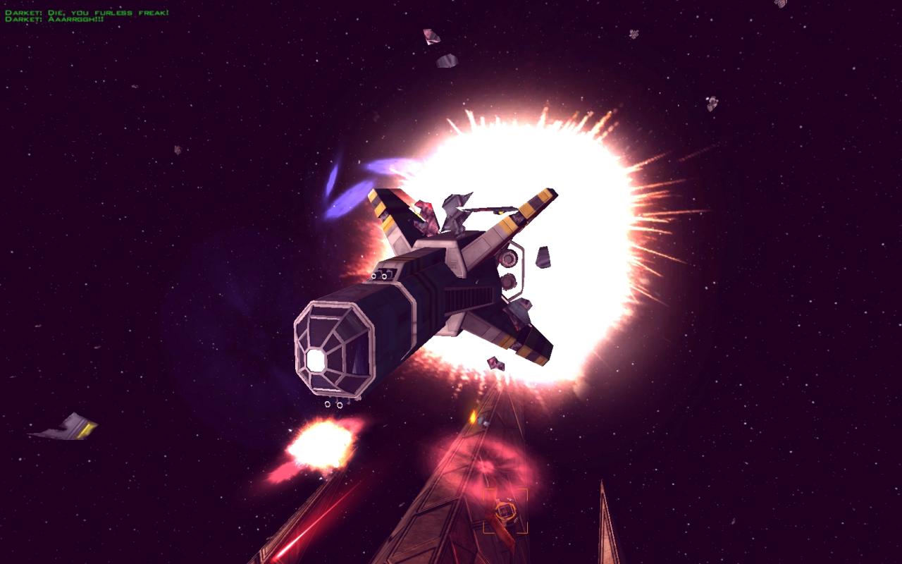 [17/06/2013] Wing Commander Saga: Die Modder setzen auf originalgetreue Modelle, wie etwa hier den Longbow-Bomber.