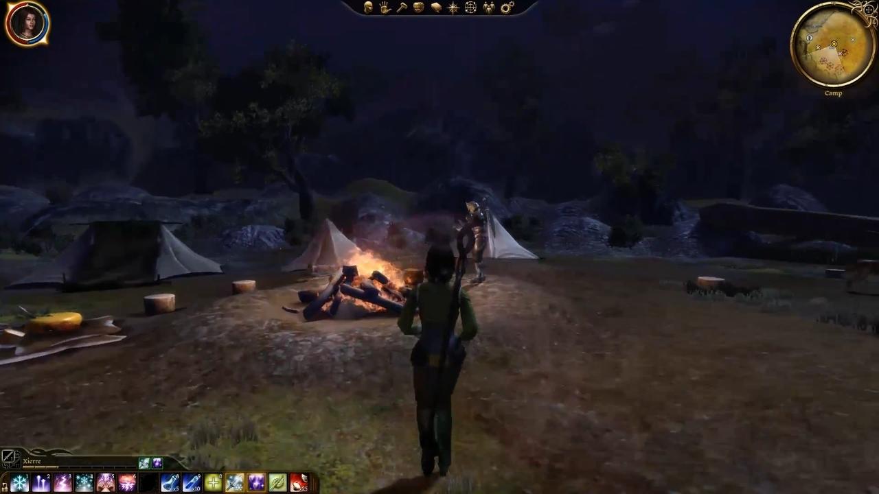 [04/06/2013] Das Camp in Dragon Age: Origins dient unserem grauen Wächter und seinen Gefährten als Zuflucht, um ein wenig Ruhe zu finden. Und die Klamotten fallen zu lassen (bis auf die Unterwäsche). Neben den Begleitern, mit denen wir das ein oder andere Gespräch führen, finden sich dort auch Händler, bei denen wir uns auszurüsten.