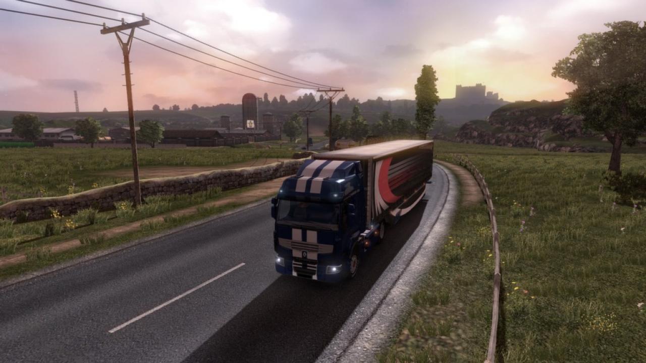 [06/06/2013] Euro Truck Simulator 2 - Fernfahrer haben keinen einfachen Job und stehen ständig unter Zeitdruck. Auch virtuelle Lastkraftwagenfahrer haben ständig die Uhr im Blick, während sie wertvolle Ladung von A nach B transportieren. Kommen die Güter nicht rechtzeitig an, gibt es weniger Geld.
