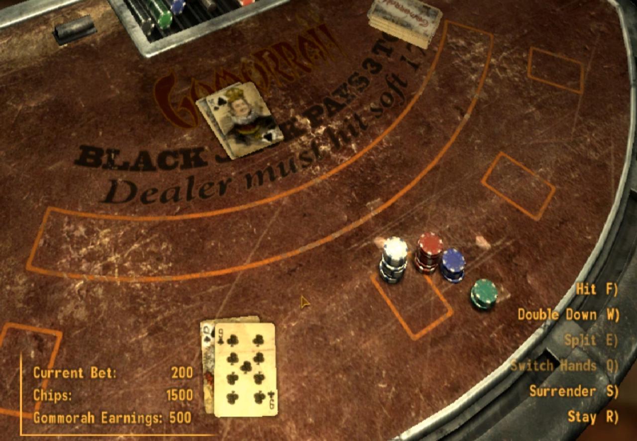 [28/06/2013] Fallout: New Vegas bewies uns deutlich, dass die Spielermetropole auch nach einem atomaren Desaster die Anlaufstelle für leidenschaftliche Glücksspieler bleibt. Am Einarmigen Banditen, bei Roulette oder Black Jack lässt sich der eine oder andere Kronkorken verdienen.