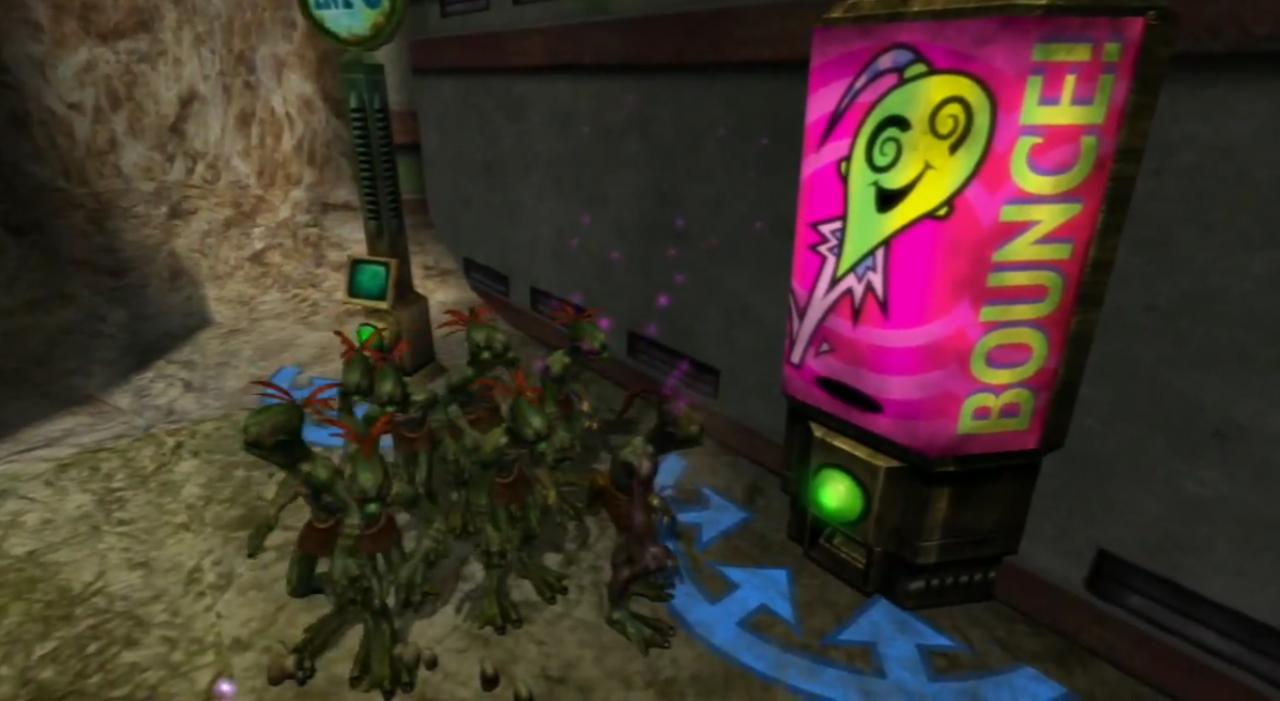 [14/06/2013] Im Xbox-Titel Oddworld: Munch's Oddysee trifft man überall im Spiel auf Getränkeautomaten. Die unterschiedlichen Drinks (z.B. Expresso, Bounce und Zap) dienen als Power-Ups.