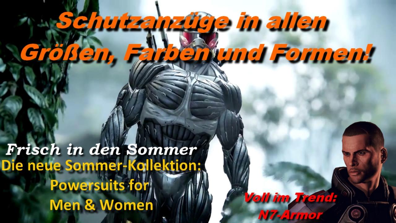 [17/06/2013] Sitzt wie angegossen - Zehn der praktischsten Schutzanzüge in Videospielen