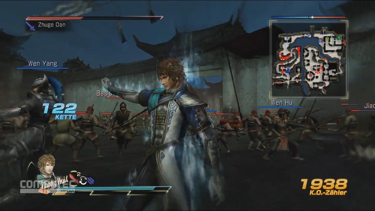 [30/07/2013] Wenn hunderte Gegner auf dem Bildschirm mit großen Effekten und mieser Grafik aufeinandertreffen, kann nur Dynasty Warriors im Ring stehen. Hier werden mit jedem Teil die UIs größer und unübersichtlicher. Und trotzdem ziehen die Spiele immer wieder in den Bann.