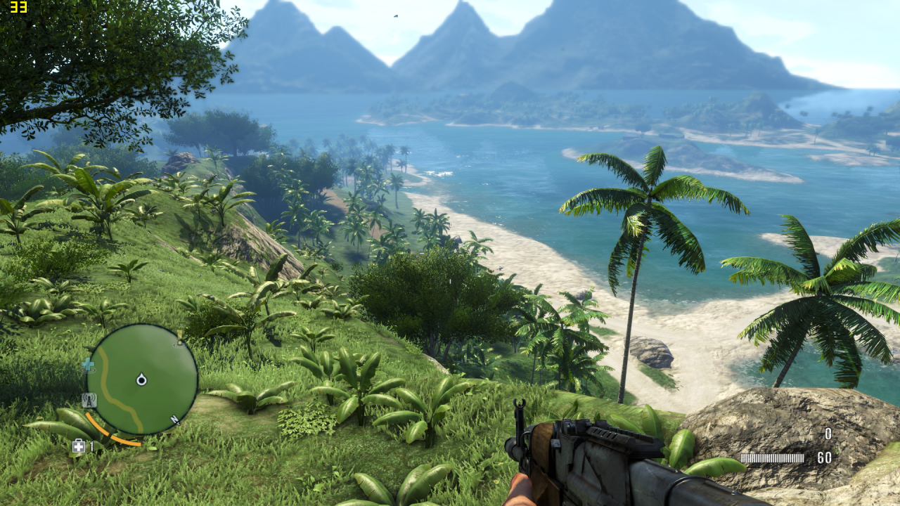[12/07/2013] Wenn man von brutalen Piraten und verrückten Eingeborenen absieht, dann bekommt man auf Rook Island in Far Cry 3 Idylle pur geboten.