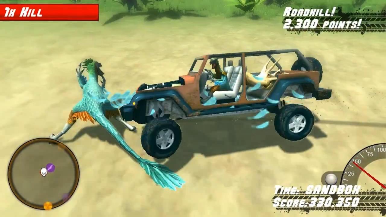 [09/07/2013] Off-Road Velociraptor Safari ist ein kostenloses Spiel, in dem ihr in die Rolle eines Velociraptors schlüpft. Ziel ist es, am Steuer eines Offroad-Fahrzeuges eure Freunde zu überfahren. Na? Klingt das nicht nach Spaß?