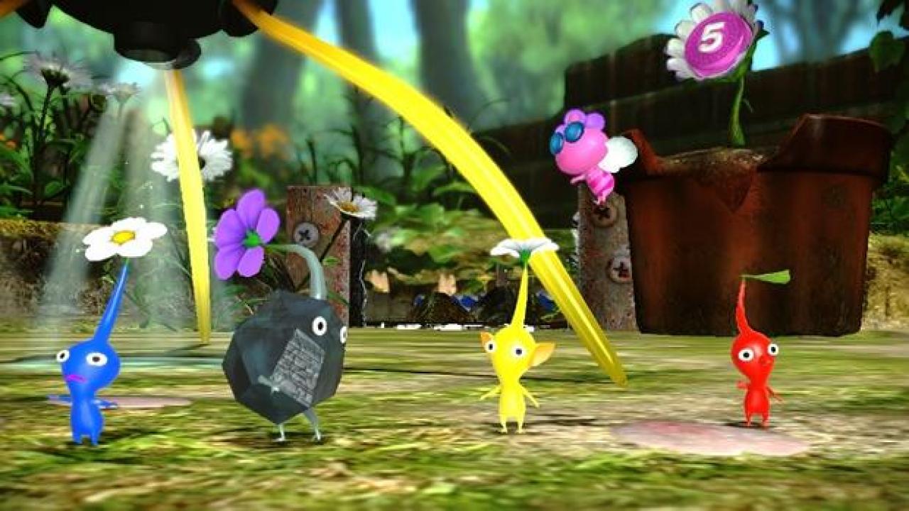 [16/07/2013] Pikmin - Im Original der inzwischen dreiteiligen Nintendo-Reihe, habt ihr 30 Tage Zeit um mit Hilfe der bunten Pikmin die Teile eines Schiffes zusammenzutragen bevor die Energieversorgung ausfällt. Vor Ende eines jeden Tages müsst ihr eure bunten Helfer jedoch versammeln, damit sie nicht von Kreaturen der Nach gefressen werden.