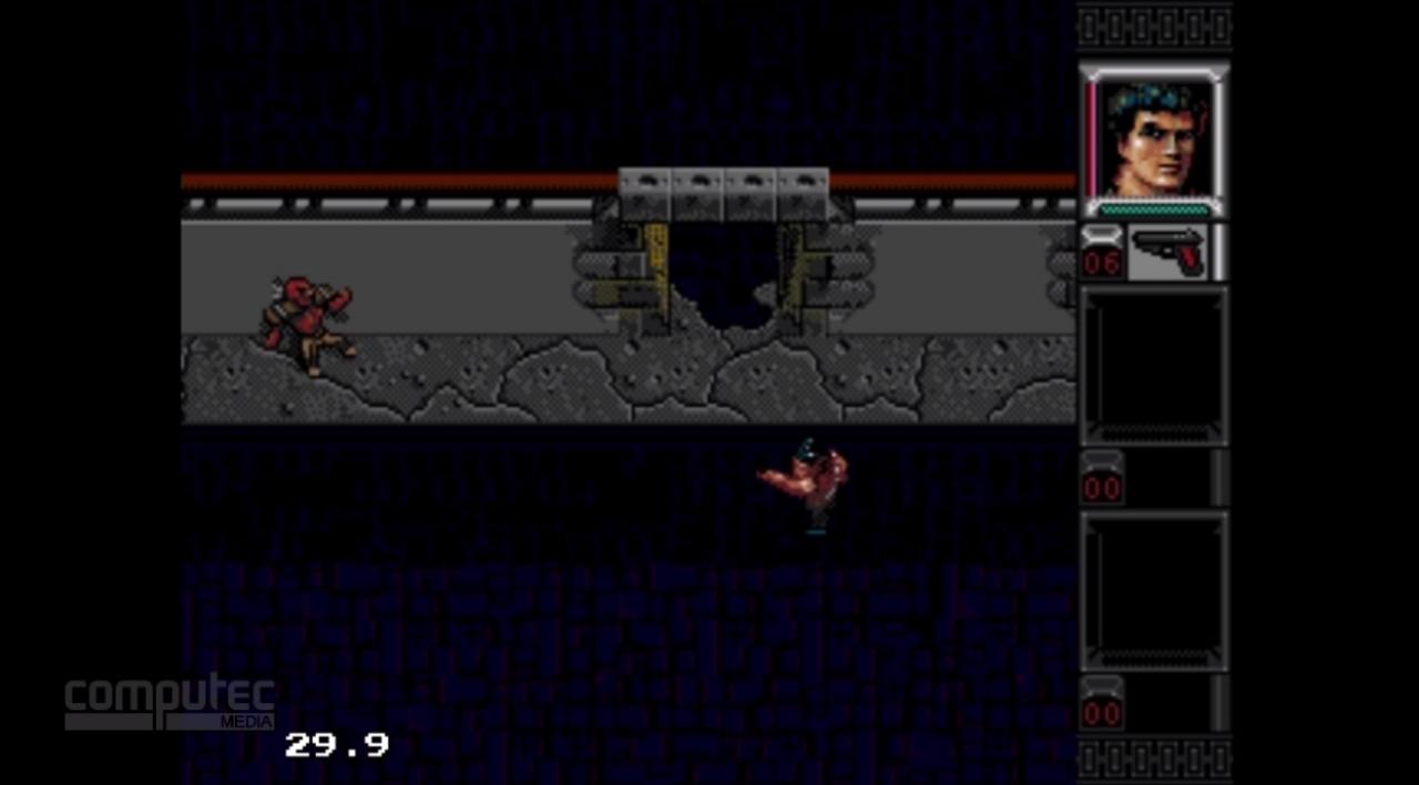 [12/07/2013] Shadowrun: Im Bild seht ihr die Mega-Drive-Version.