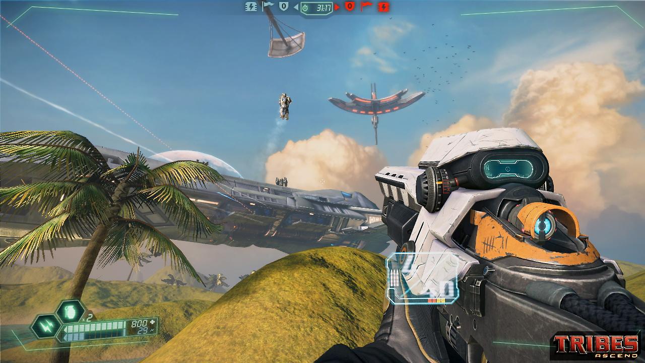 [12/07/2013] Tribes Ascend ist rasant und fordernd. Ob ihr Waffenverbeserungen freispielt oder kauft, letztendlich kommt es einzig und allein auf euren Skill an, nicht auf eure Schießeisen.