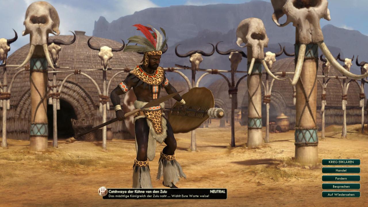 [11/07/2013] Civilization 5: Brave New World im Test: Neun neue Völker warten auf euch, darunter auch die Zulu.