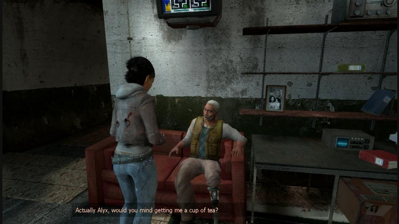[08/07/2013] Eli Vance aus Half-Life 2 ist ein wichtiger Teil des Widerstands gegen die außerirdischen Combine und steht euch immer wieder zur Seite, um Gordon und Alyx aus der Klemme zu verhelfen.