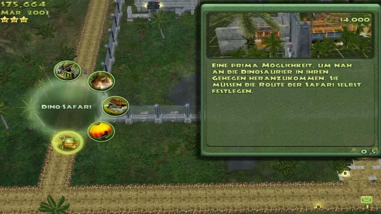 [09/07/2013] Jurassic Park: Operation Genesis bot uns die Gelegenheit, unseren eigenen Dino-Vergnügungspark zu errichten und zu managen. Und das machte erstaunlich viel Spaß. Trotz technischer Mängel und geringem Umfang. Inzwischen findet man das Spiel nur noch gebraucht zu horrenden Preisen.