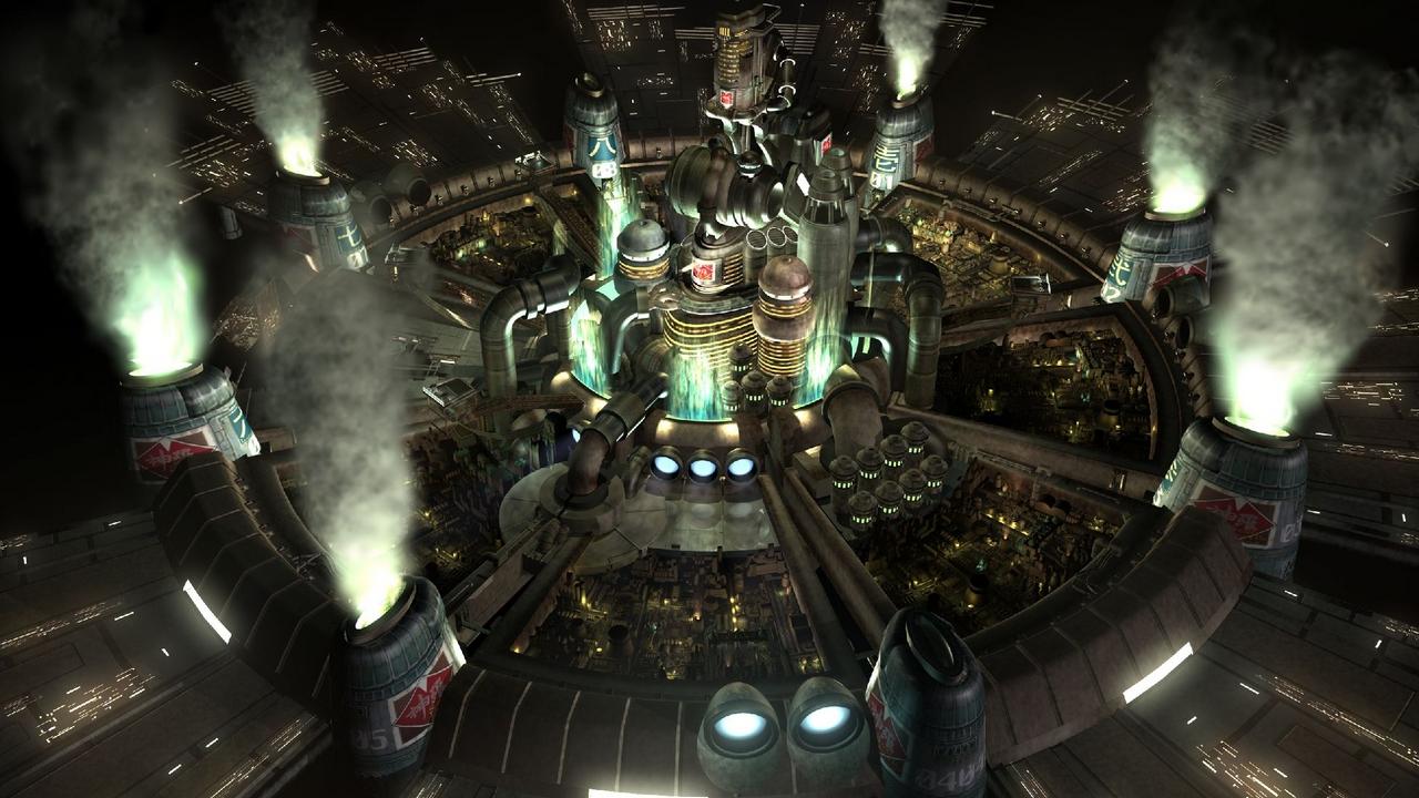[08/07/2013] Midgar aus Final Fantasy 7 ist die technologisch fortgeschrittene Welthauptstadt im Spiel. Die kreisförmige Großstadt besteht aus acht Sektoren. Darunter, im Schatten der luxuriösen Oberwelt, befinden sich die Slums. Umweltschonend ist Midgar mit seinen zahlreichen Reaktoren übrigens nicht.
