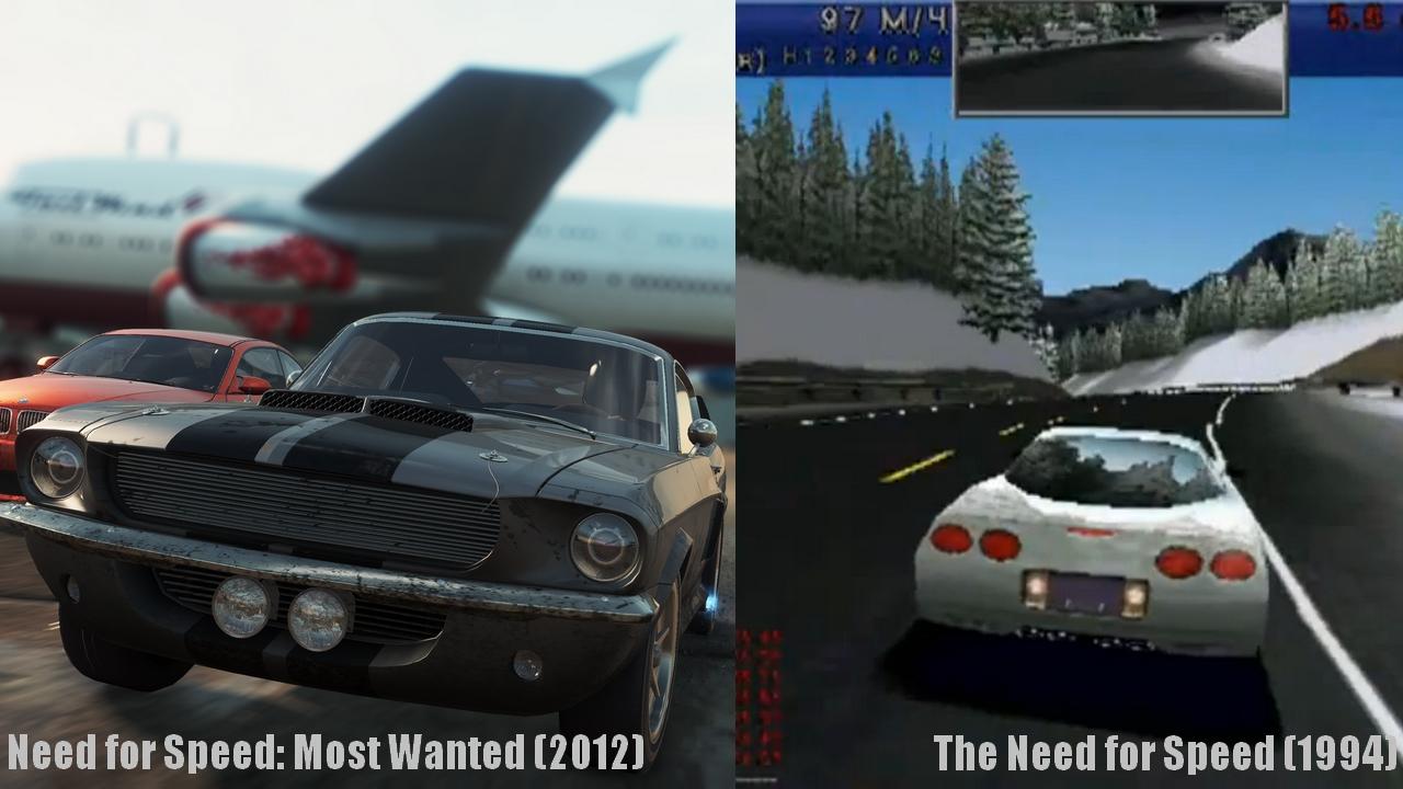 [10/07/2013] Need for Speed - Die Fahrzeuge in heutigen Rennspielen grenzen schon langsam an Fotorealismus. Vielleicht ist Need for Speed nicht das Nonplusultra der Rennspiel-Grafik, aber vergleicht man den ersten Ableger von 1994 mit aktuellen Teilen der Serie, kommt der eine oder andere schon ins Staunen.