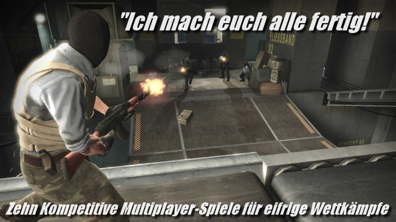 [23/07/2013] Zehn Kompetetive Multiplayer-Spiele für eifrige Wettkämpfe