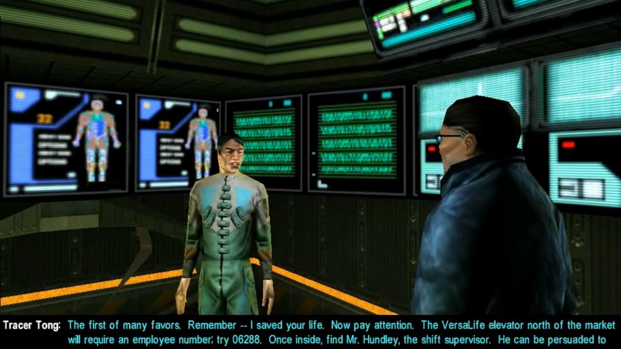 [08/07/2013] Deus Ex ist nicht umsonst eines der legendärsten PC-Spiele aller Zeiten und zeichnete sich durch offenes Gameplay, das viele verschiedene Herangehensweisen ermöglichte sowie seinem entscheidungsreichen Story-Verlauf aus. Diese ist im Übrigen gespickt mit Verschörungstheorien und zeichnet ein düsteres und glaubwürdiges Zukunftsszenario.