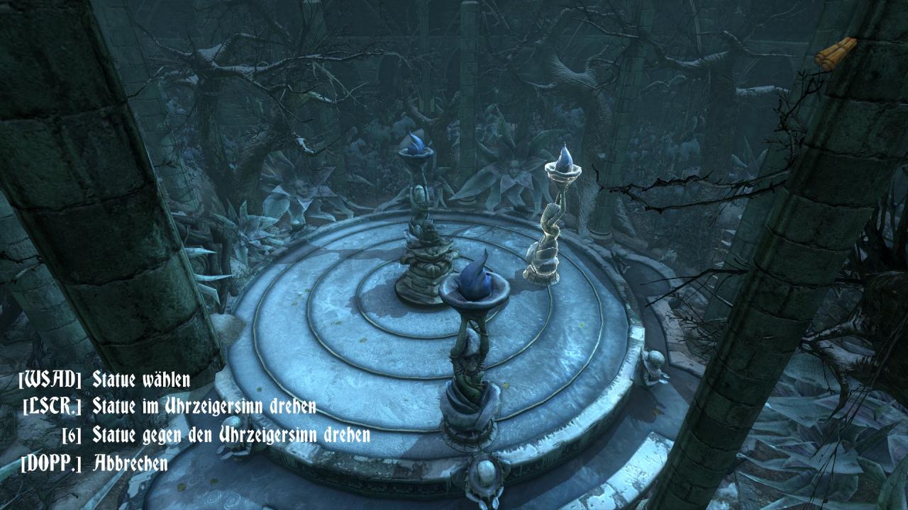 [26/08/2013] Statuen verschieben, Scheiben drehen, Schach spielen - sogar solche bildschirmfüllenden Mini-Aufgaben muss man hin und wieder knacken. Werg mag, kann sie auch überspringen, verpasst dann aber kostbare Erfahrungspunkte.