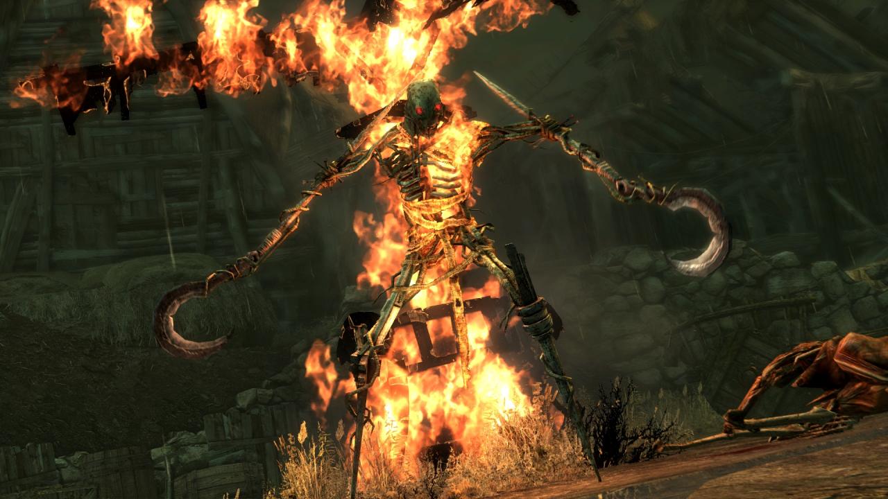 [26/08/2013] Vom Werwolf bis zum Vampir ist so ziemlich alles im Spiel, was das Genre hergibt. Trotzdem haben die Entwickler auch immer wieder kreative Einfälle wie dieses scheußliche Vieh.