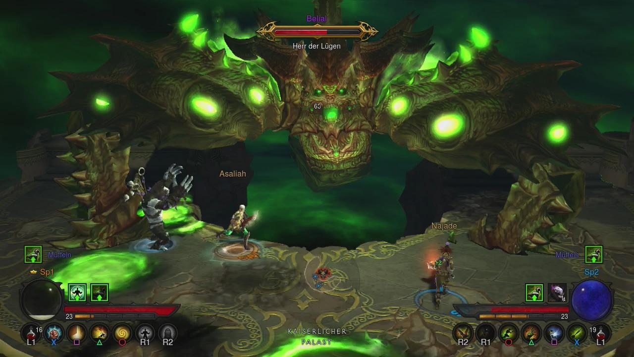 [29/08/2013] Andere Perspektive: Beim Kampf gegen Belial am Ende des zweiten Aktes müsst ihr seinen Attacken ausweichen. Für die PS3-Fassung des Spiels hat Blizzard übrigens die Kameraperspektive geändert.