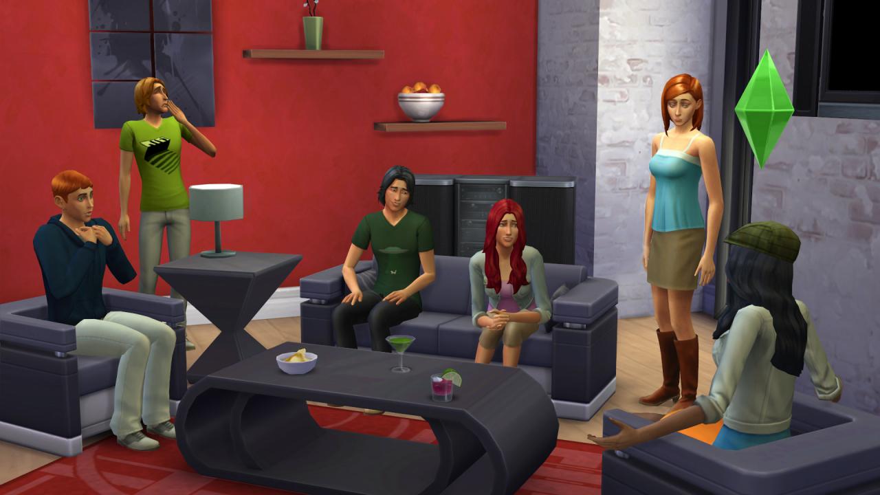 [21/08/2013] Niemand weiß so gut, wie man ausgelassen feiert, wie Die Sims. Volles Haus, volle Party-Gäste und am Ende liegt mindestens einer schlafend in seinem eigenen Urin, weil die schnell versiffte Toilette dauernd besetzt ist.